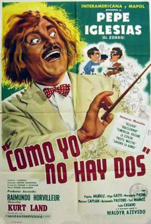 Como yo no hay dos - Argentinian Movie Poster