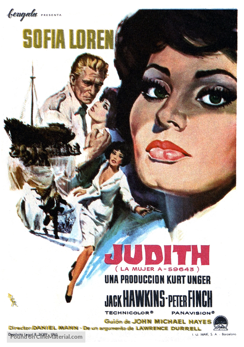 Judith - Spanish Movie Poster