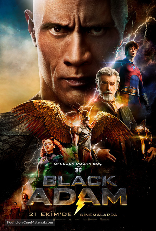 Black Adam - Turkish Movie Poster