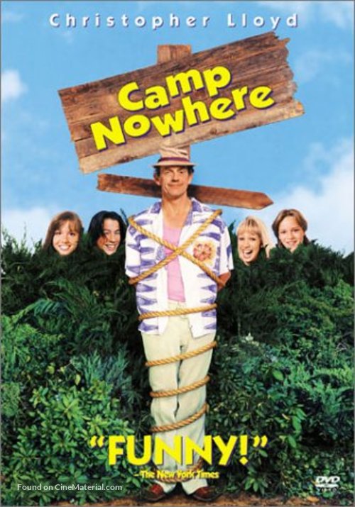 Camp Nowhere - DVD movie cover