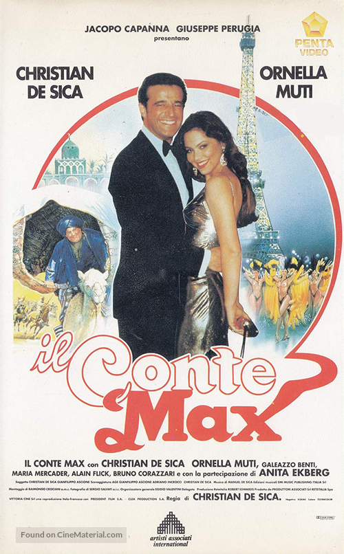 Il conte Max - Italian Movie Poster