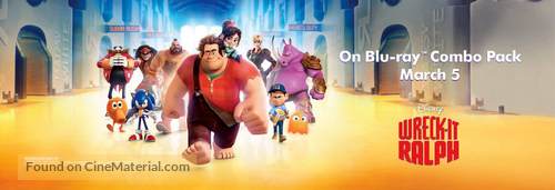 Wreck-It Ralph - Video release movie poster