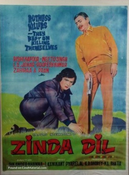 Zinda Dil - Indian Movie Poster