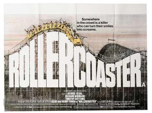 Rollercoaster - British Movie Poster