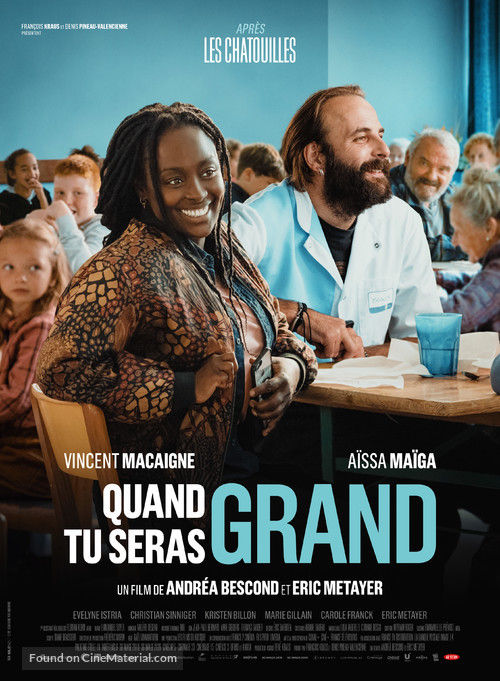 Quand tu seras grand - French Theatrical movie poster