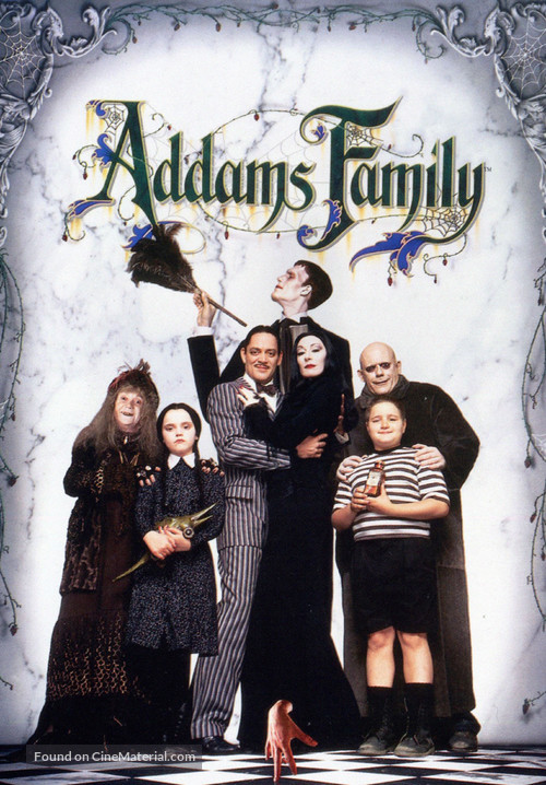The Addams Family - Hungarian DVD movie cover