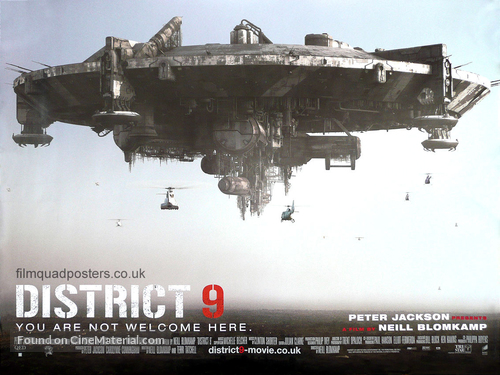 District 9 - British Movie Poster