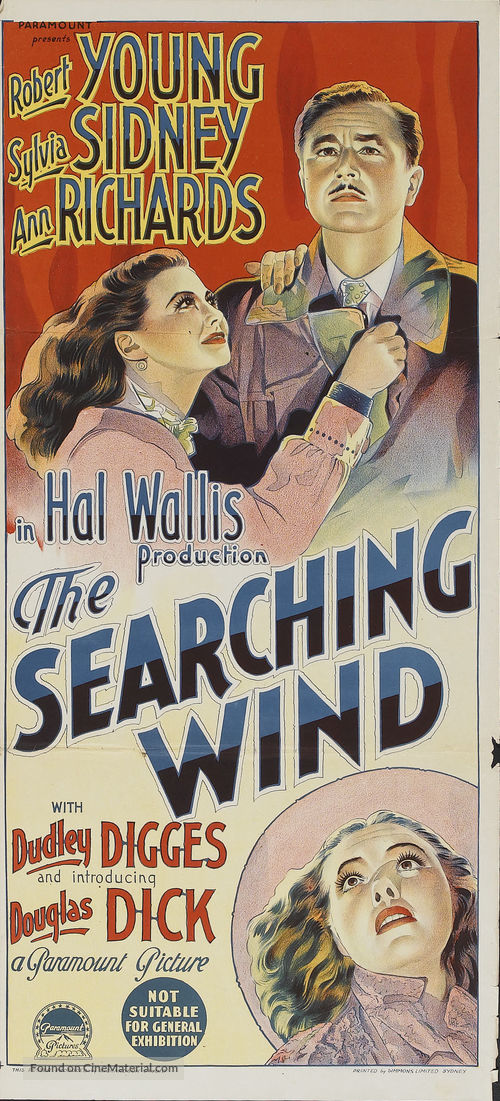 The Searching Wind - Australian Movie Poster
