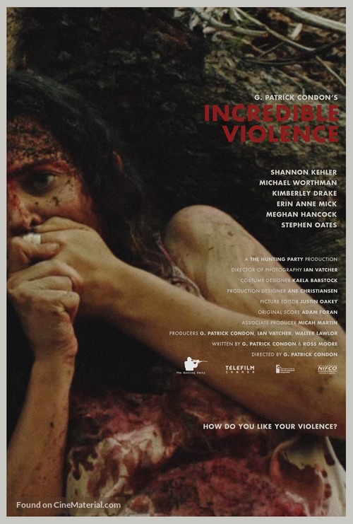 Incredible Violence - Canadian Movie Poster