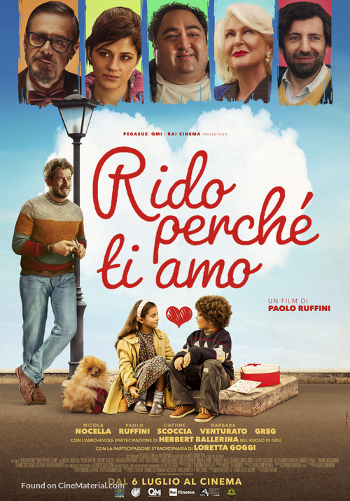 Rido perch&eacute; ti amo - Italian Movie Poster