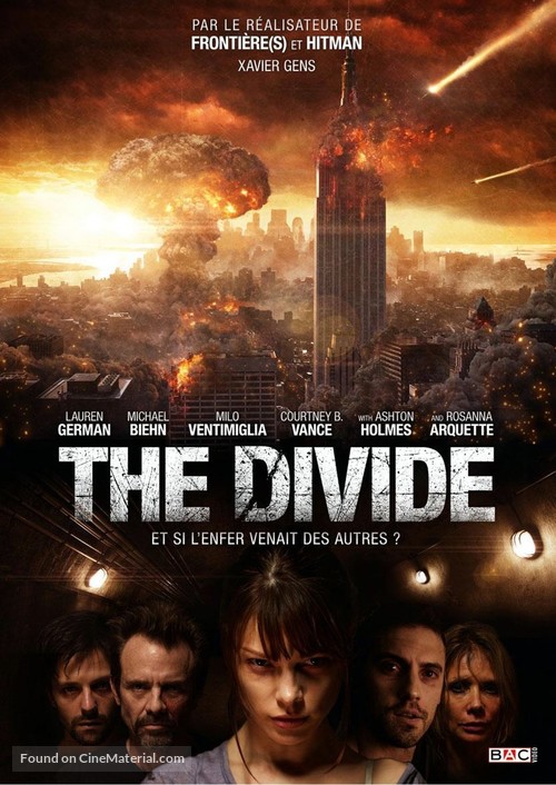 The Divide - French DVD movie cover
