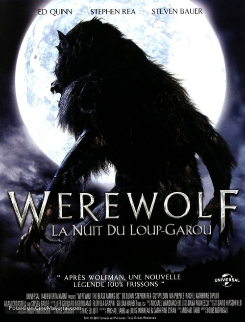 Werewolf: The Beast Among Us - French Movie Poster