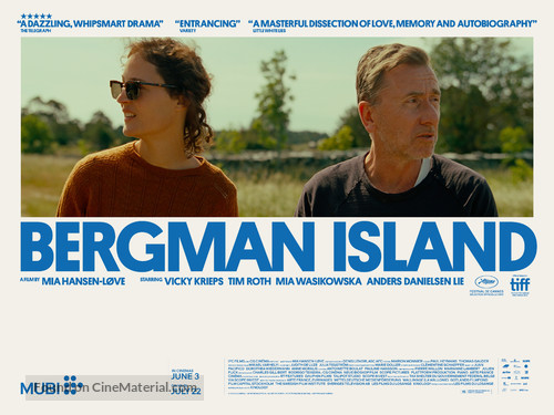 Bergman Island - British Movie Poster