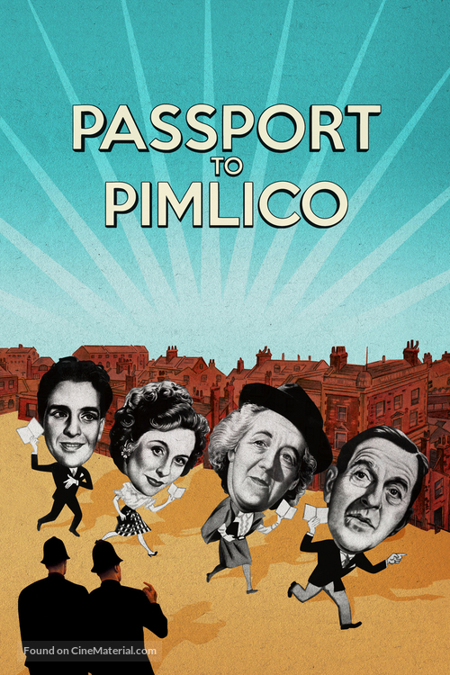 Passport to Pimlico - British Movie Poster