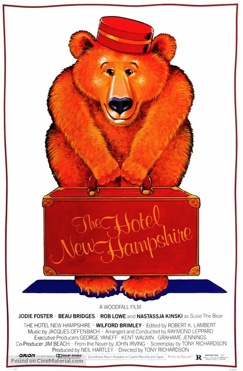 The Hotel New Hampshire - Movie Poster