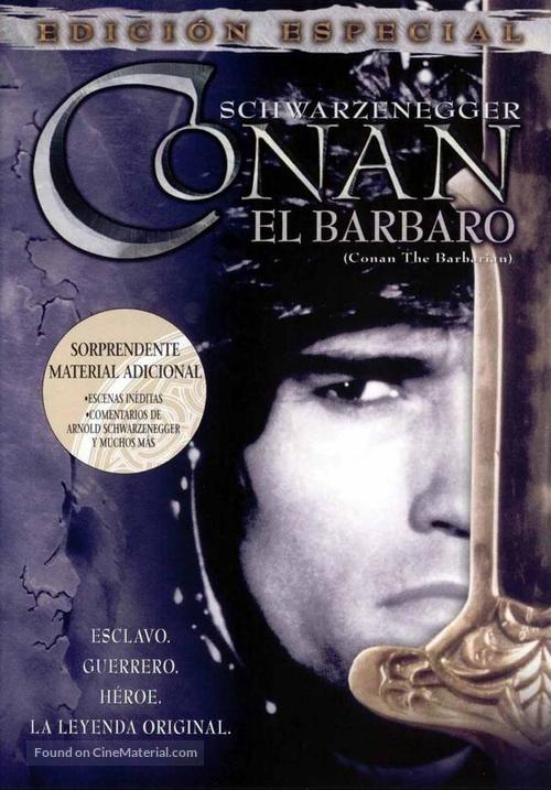 Conan The Barbarian - Spanish Movie Cover