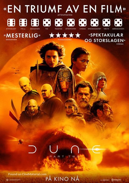 Dune: Part Two - Norwegian Movie Poster