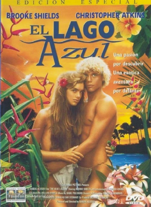 The Blue Lagoon - Spanish Movie Cover