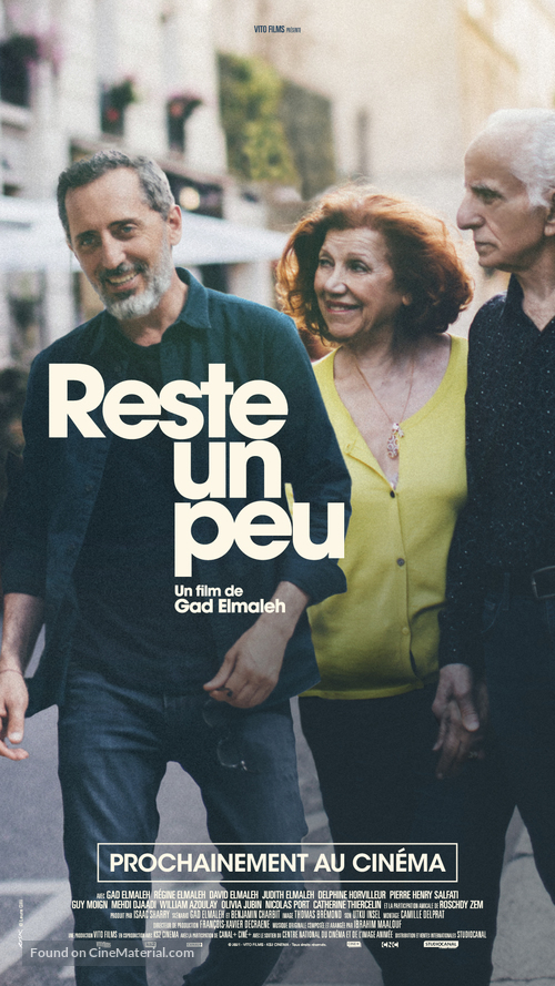 Reste un peu - French Movie Poster