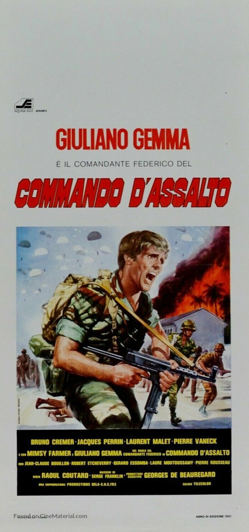 La l&eacute;gion saute sur Kolwezi - Italian Movie Poster