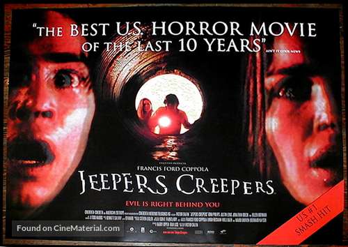 Jeepers Creepers - British Movie Poster