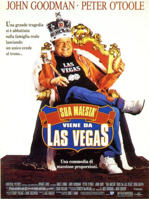 King Ralph - Italian Movie Poster