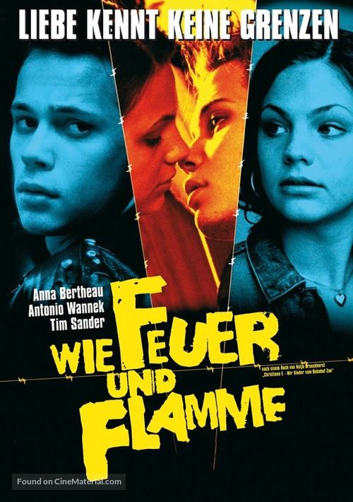 Wie Feuer und Flamme - German Movie Cover