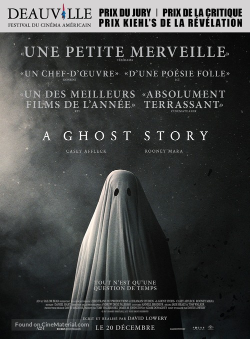 A Ghost Story - French Movie Poster