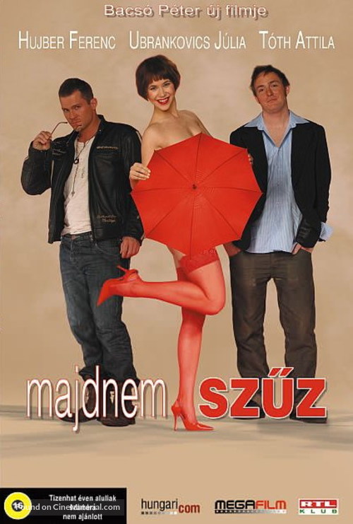 Majdnem sz&uuml;z - Hungarian poster