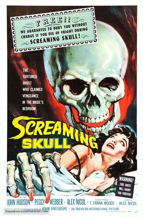 The Screaming Skull - Movie Poster