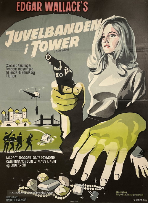 Das Verr&auml;tertor - Danish Movie Poster