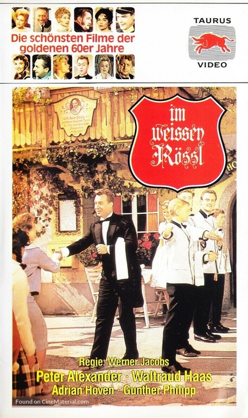 Im wei&szlig;en R&ouml;&szlig;l - German VHS movie cover