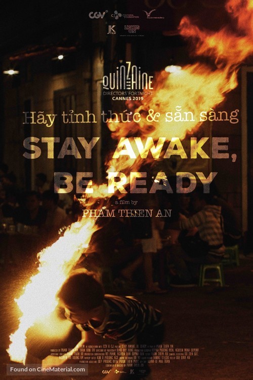 Stay Awake, Be Ready - Vietnamese Movie Poster