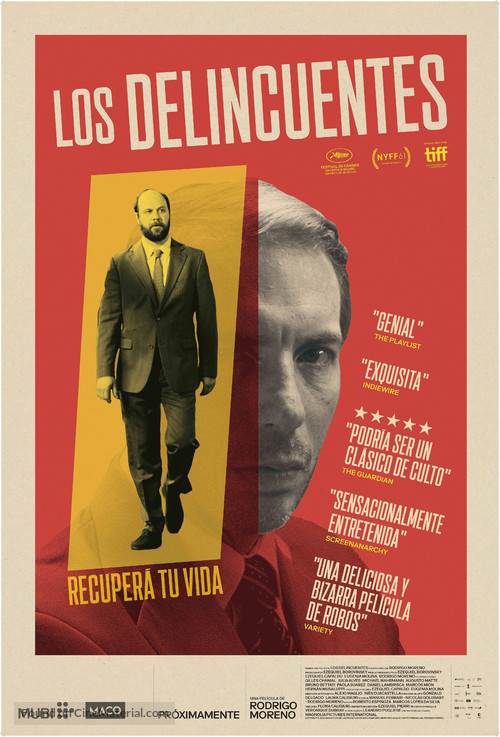 Los delincuentes - Argentinian Movie Poster