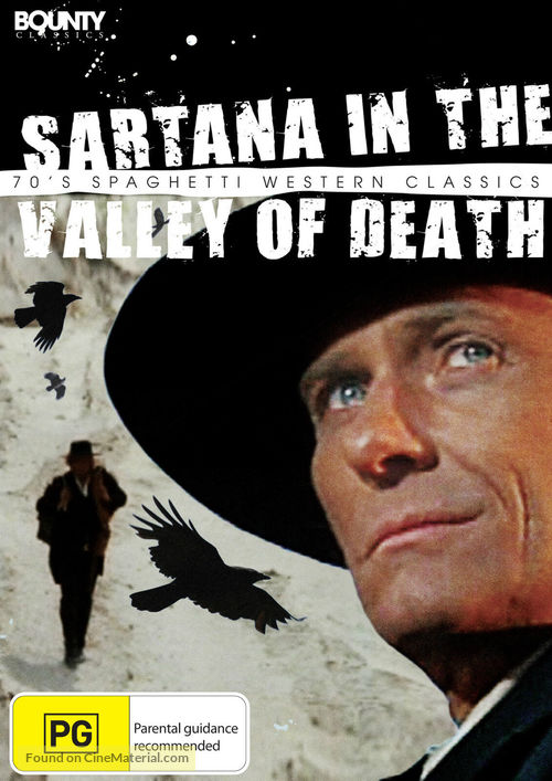 Sartana nella valle degli avvoltoi - Australian Movie Cover