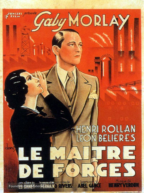 Le ma&icirc;tre de forges - French Movie Poster