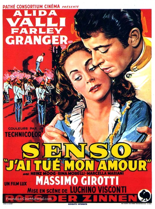 Senso - Belgian Movie Poster