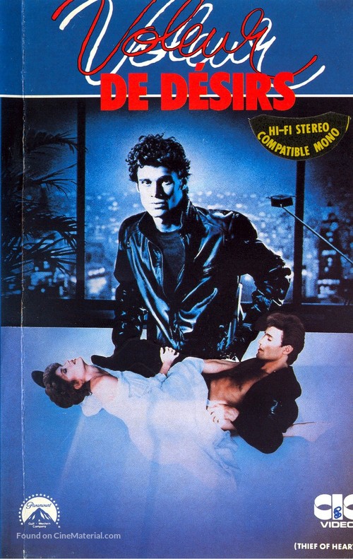 Thief of Hearts - French VHS movie cover