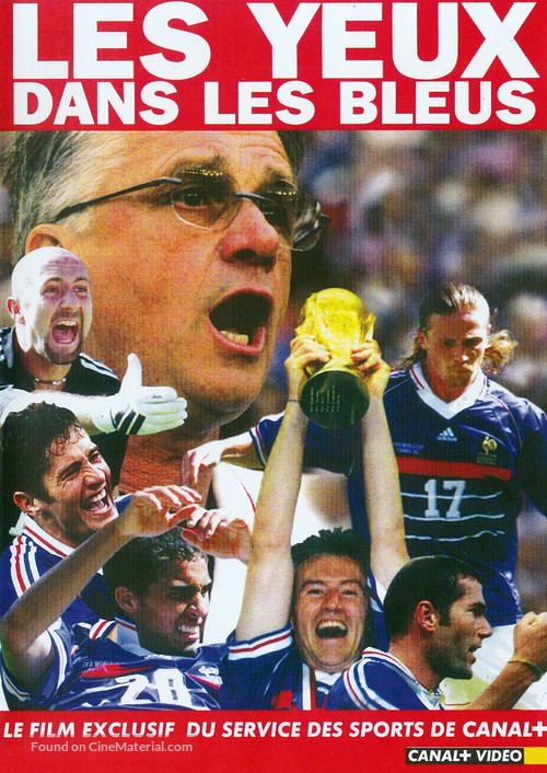 Les yeux dans les Bleus - French DVD movie cover