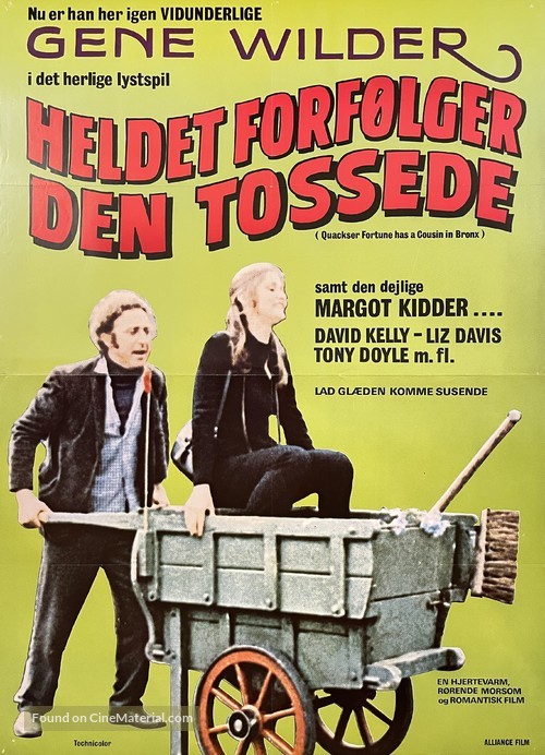 Quackser Fortune Has a Cousin in the Bronx - Danish Movie Poster