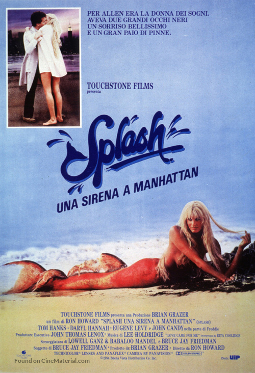 Splash - Italian Movie Poster