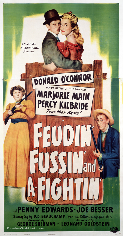 Feudin&#039;, Fussin&#039; and A-Fightin&#039; - Movie Poster