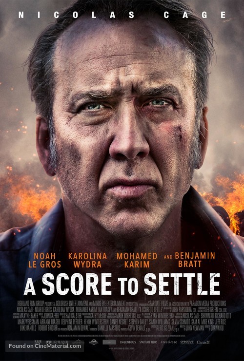 A Score to Settle - Canadian Movie Poster