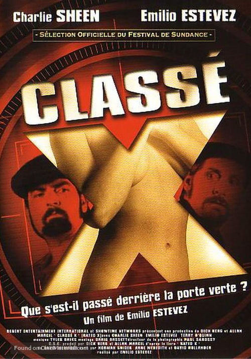 Rated X - French Movie Poster