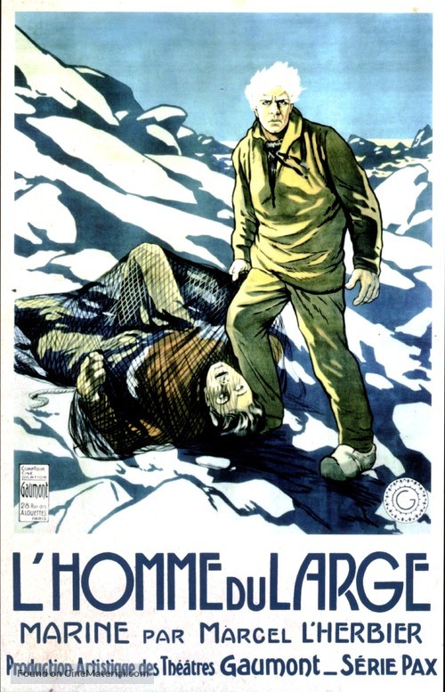 L&#039;homme du large - French Movie Poster