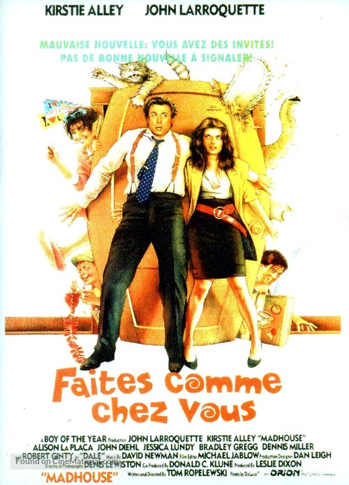 Madhouse - French Movie Poster