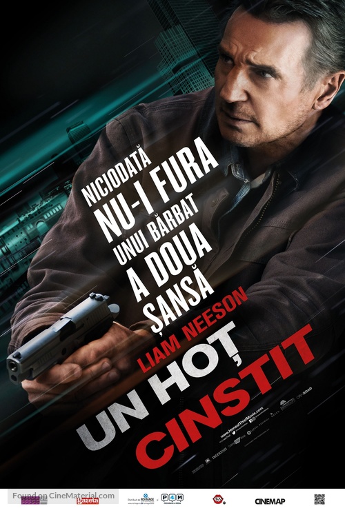 Honest Thief - Romanian Movie Poster
