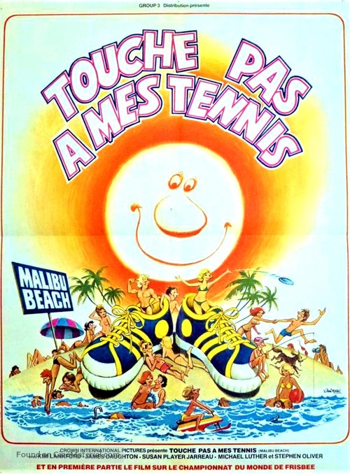 Malibu Beach - French Movie Poster