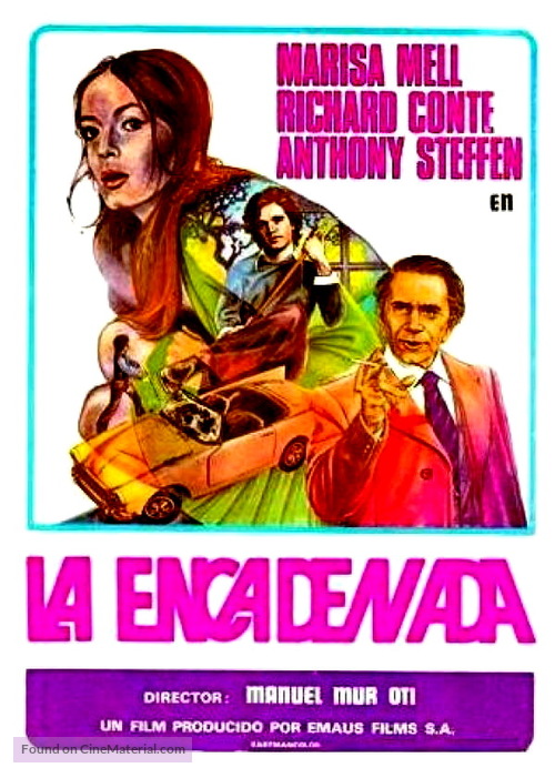 La encadenada - Spanish Movie Poster