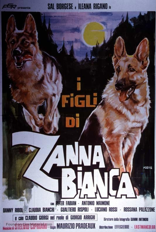 I figli di Zanna Bianca - Italian Movie Poster